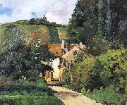 Camille Pissarro Pang plans scenery Schwarz USA oil painting reproduction